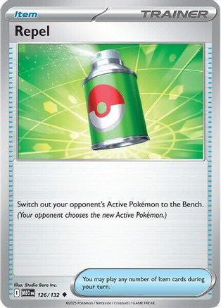 Repel (126) Reverse Holofoil - Mega Evolution