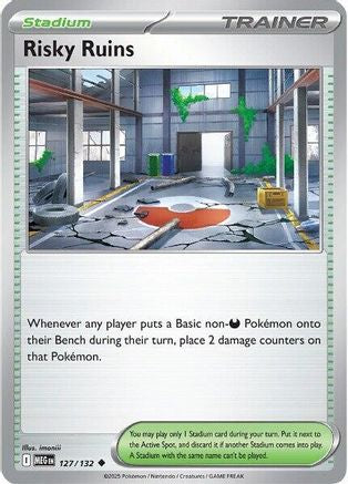 Risky Ruins (127) Reverse Holofoil - Mega Evolution