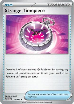 Strange Timepiece (128) Reverse Holofoil - Mega Evolution