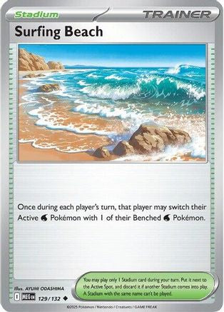 Surfing Beach (129) - Mega Evolution