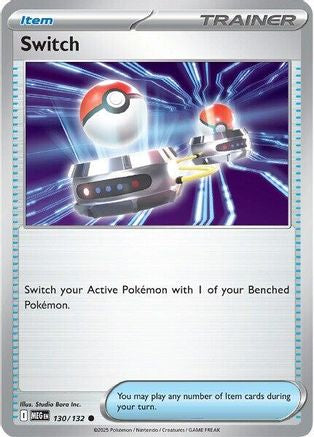 Switch (130) Reverse Holofoil - Mega Evolution