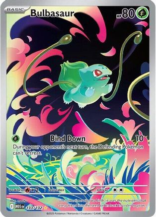 Bulbasaur (133) Holofoil - Mega Evolution