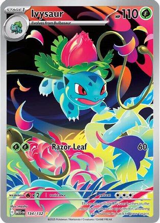 Ivysaur (134) Holofoil - Mega Evolution