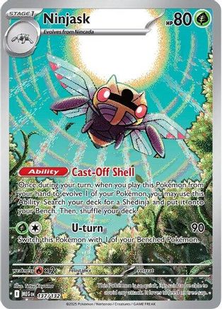 Ninjask (137) Holofoil - Mega Evolution