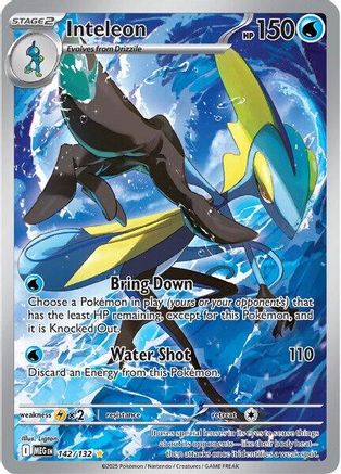 Inteleon (142) Holofoil - Mega Evolution