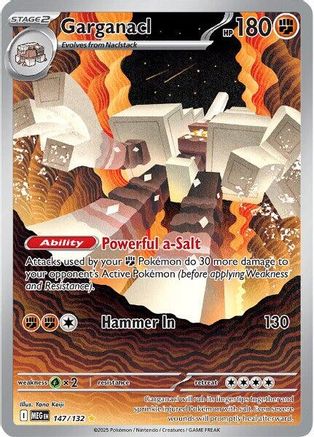 Garganacl (147) Holofoil - Mega Evolution