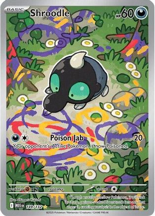 Shroodle (149) Holofoil - Mega Evolution