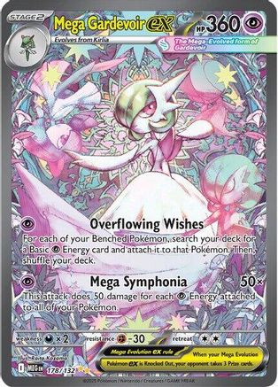 Mega Gardevoir ex (178) Holofoil - Mega Evolution