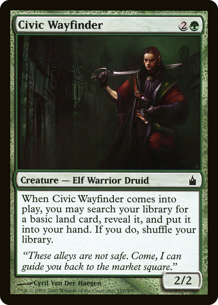 Civic Wayfinder (157) Foil - Ravnica: City of Guilds