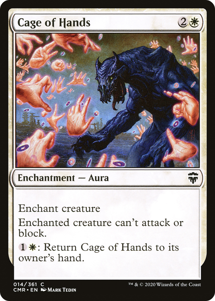 Cage of Hands (014) Foil - Commander Legends