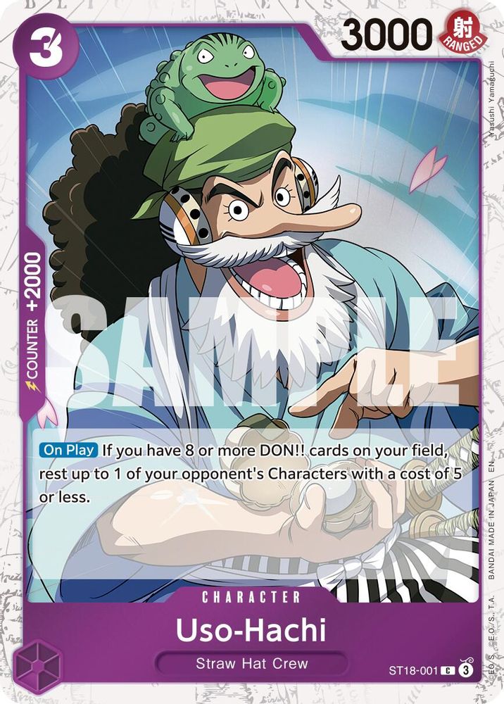 Uso-Hachi (Pirate Foil) (ST18-001) Foil