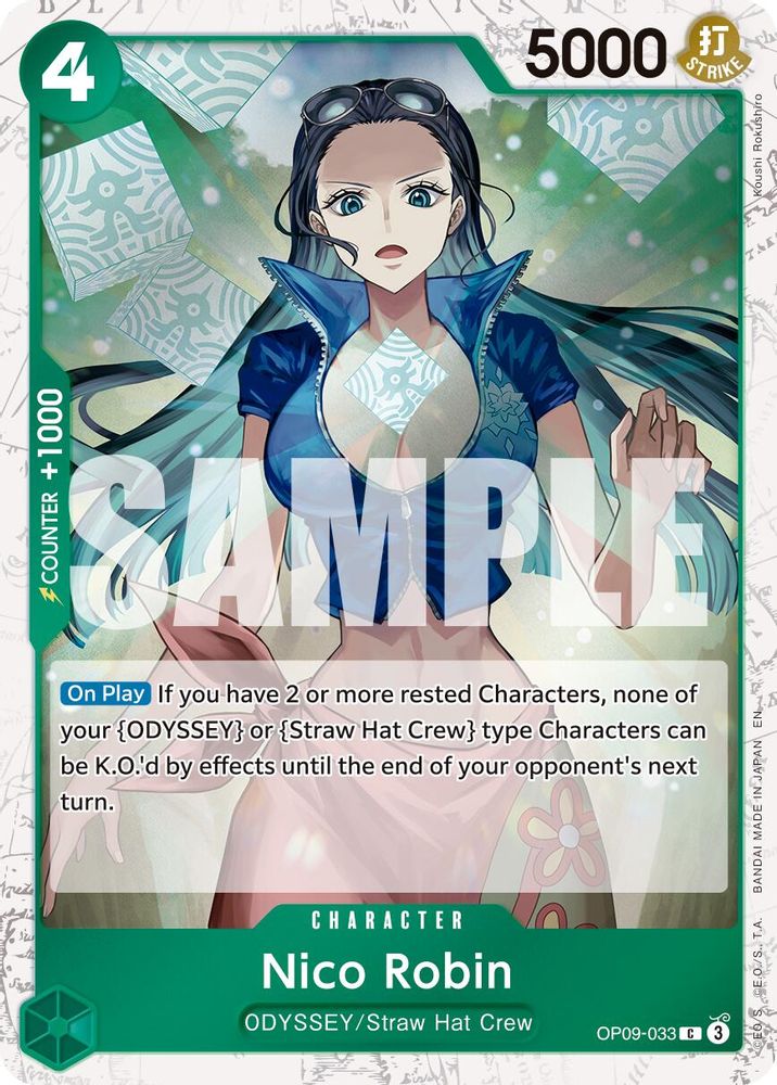 Nico Robin (Pirate Foil) (OP09-033) Foil
