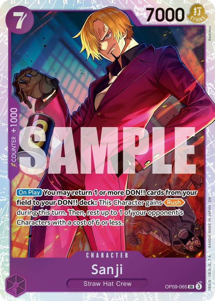 Sanji (Reprint) (OP09-065) Foil