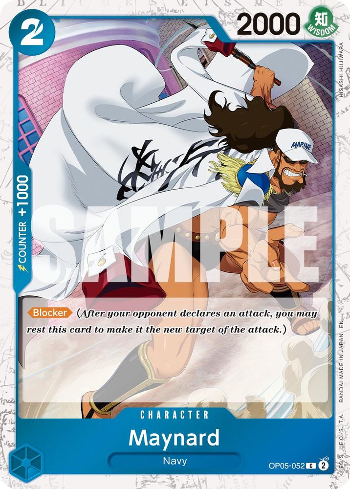 Maynard (Pirate Foil) (OP05-052) Foil