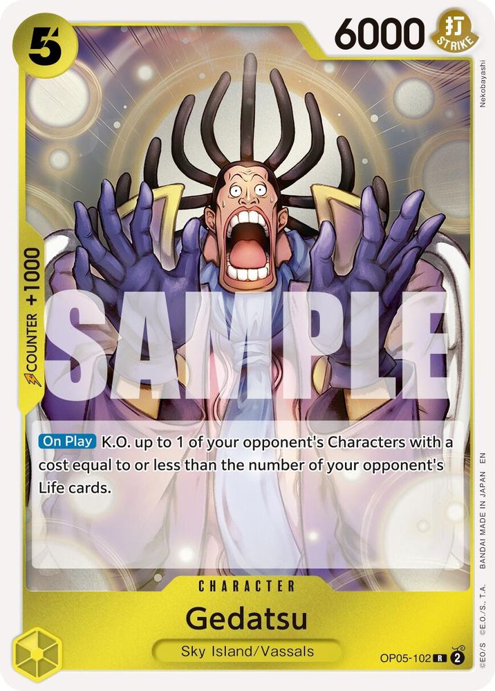 Gedatsu (Reprint) (OP05-102) Foil