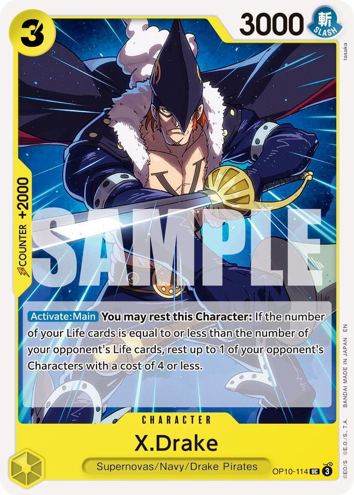 X.Drake (Reprint) (OP10-114)