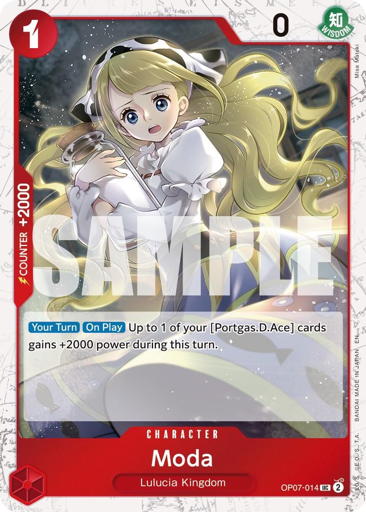Moda (Pirate Foil) (OP07-014) Foil