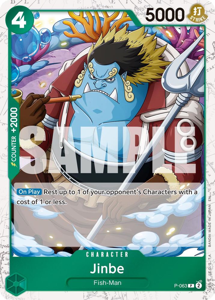 Jinbe (Pirate Foil) (P-063) Foil