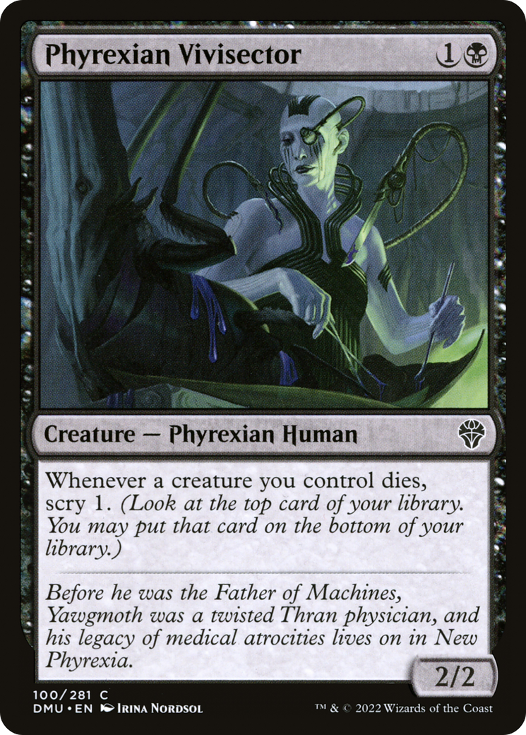 Phyrexian Vivisector (100) Foil - Dominaria United
