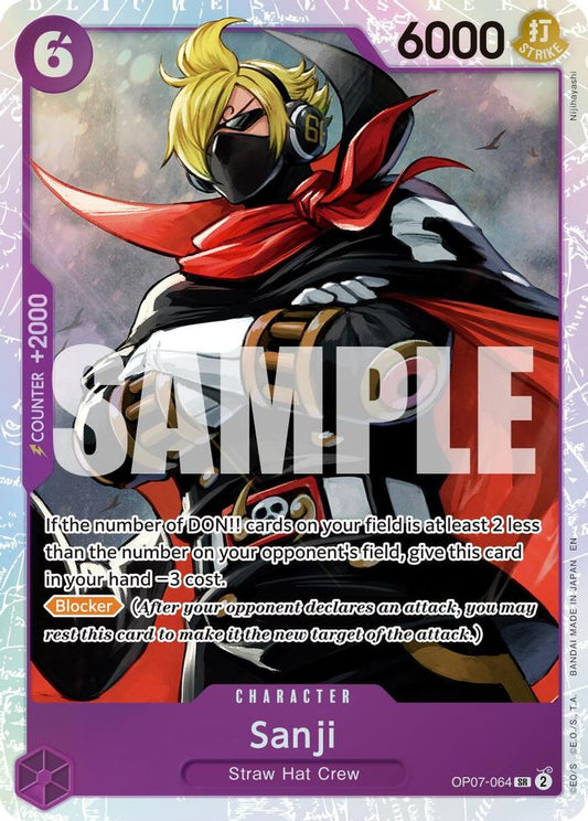 Sanji (Reprint) (OP07-064) Foil