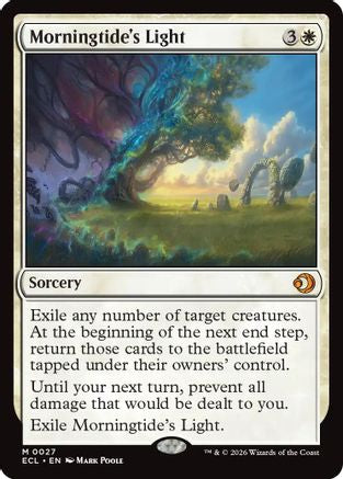 Morningtide's Light (027) Foil - Lorwyn Eclipsed