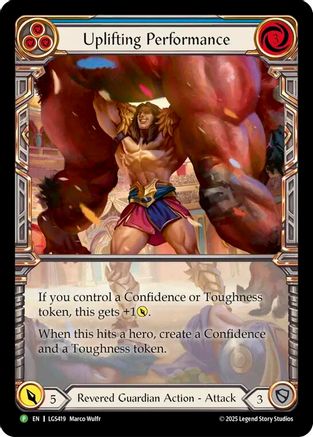 Uplifting Performance - LGS419 (LGS419) Cold Foil - Flesh and Blood: Promo Cards