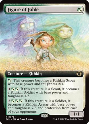 Figure of Fable (Extended Art) (372) - Lorwyn Eclipsed