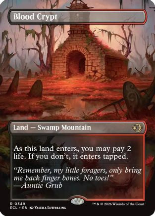 Blood Crypt (Borderless) (349) - Lorwyn Eclipsed