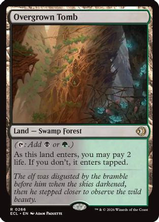 Overgrown Tomb (266) Foil - Lorwyn Eclipsed