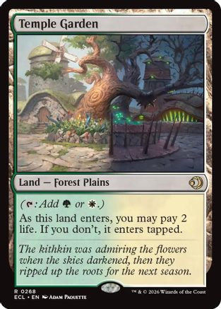 Temple Garden (268) Foil - Lorwyn Eclipsed