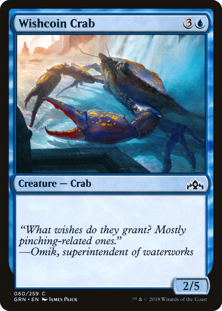 Wishcoin Crab (060) - Guilds of Ravnica