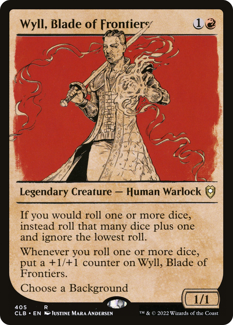 Wyll, Blade of Frontiers (Showcase) (405) - Commander Legends: Battle for Baldur's Gate