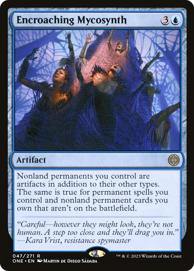 Encroaching Mycosynth (047) Foil - Phyrexia: All Will Be One