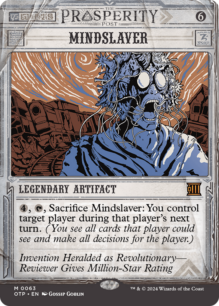 Mindslaver (Showcase) (063) Foil - Breaking News