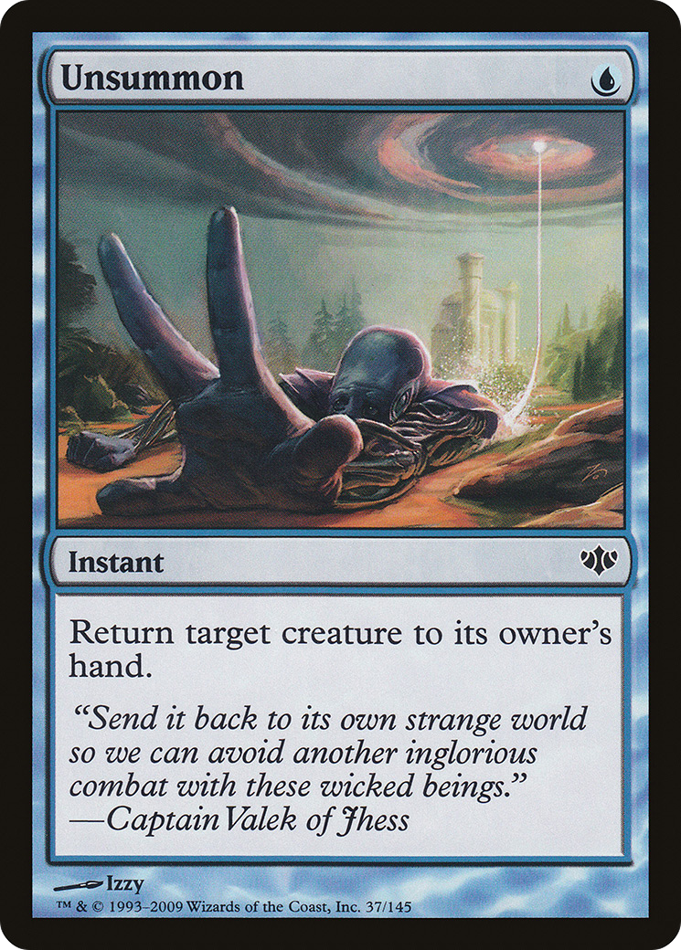 Unsummon (037) Foil - Conflux