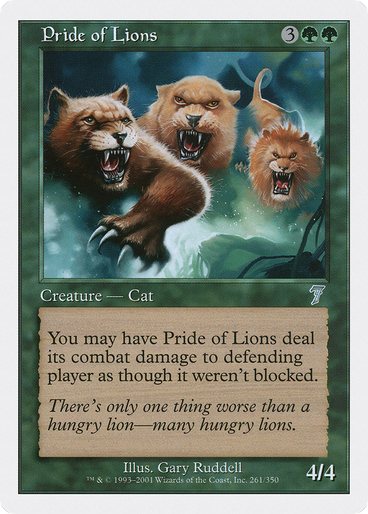 Pride of Lions (261) - Seventh Edition