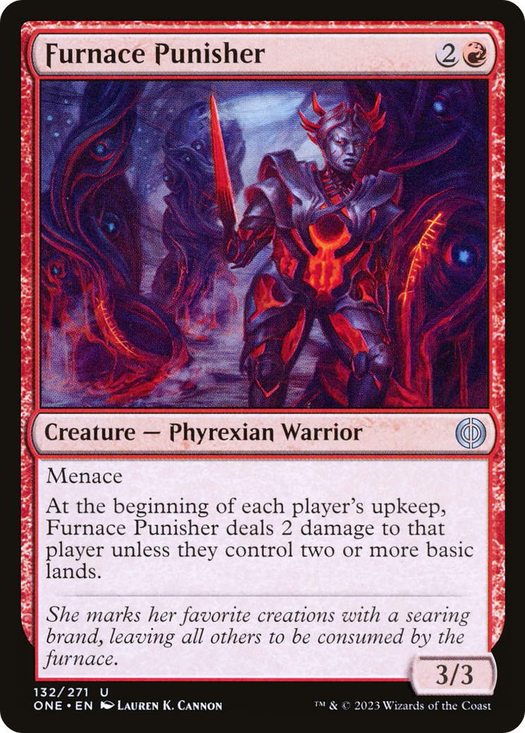 Furnace Punisher (132) Foil - Phyrexia: All Will Be One