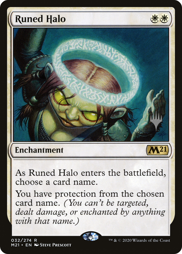 Runed Halo (032) Foil - Core Set 2021 Promos