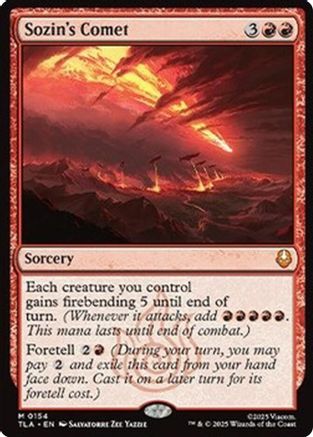 Sozin's Comet (154) Foil - Avatar: The Last Airbender