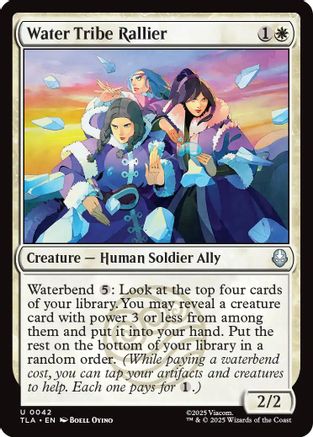 Water Tribe Rallier (042) Foil - Avatar: The Last Airbender