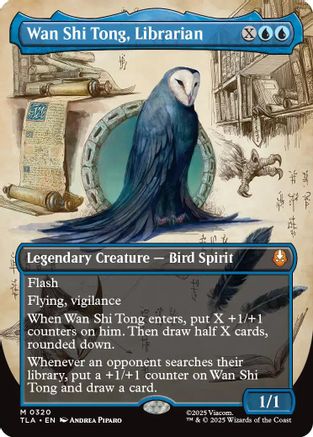 Wan Shi Tong, Librarian (Borderless) (320) Foil - Avatar: The Last Airbender