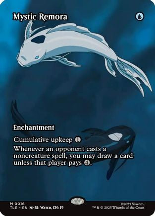 Mystic Remora (Borderless) (016) Foil - Avatar: The Last Airbender: Eternal-Legal
