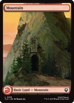 Mountain (295) Foil - Avatar: The Last Airbender