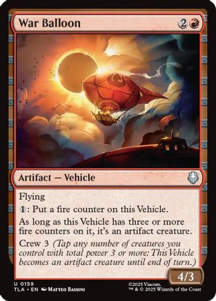 War Balloon (159) Foil - Avatar: The Last Airbender
