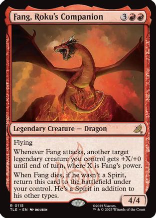 Fang, Roku's Companion (115) - Avatar: The Last Airbender: Eternal-Legal