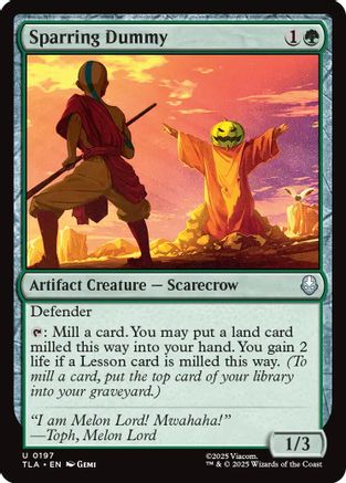 Sparring Dummy (197) Foil - Avatar: The Last Airbender