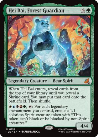 Hei Bai, Forest Guardian (139) Foil - Avatar: The Last Airbender: Eternal-Legal