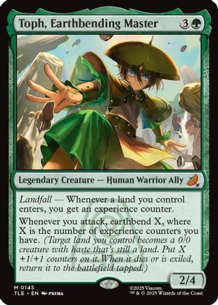 Toph, Earthbending Master (145) - Avatar: The Last Airbender: Eternal-Legal