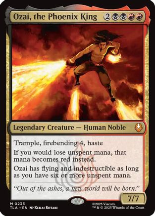 Ozai, the Phoenix King (235) Foil - Avatar: The Last Airbender