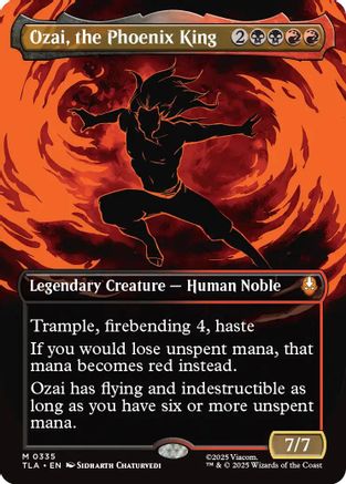 Ozai, the Phoenix King (Borderless) (335) - Avatar: The Last Airbender